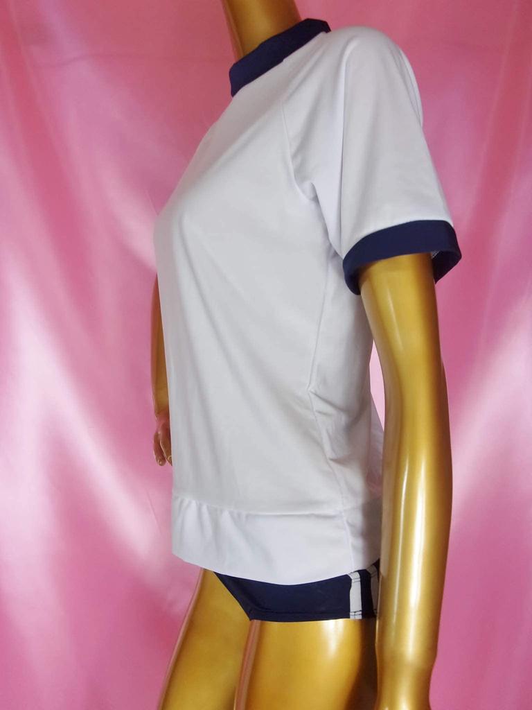 Noxruna Гимнастическая форма и шорты Сексуальный для фото и темно-синий размер L комплект, Взрослые, Косплей, Фотосессии, Мероприятия, Синий,