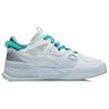 Li Ning CF Flash Star Comfortable Casual Shock Absorbing Lightweight Non-Slip Breathable Low-Top Sneakers Women Sneakers White Blue AGCR290-2