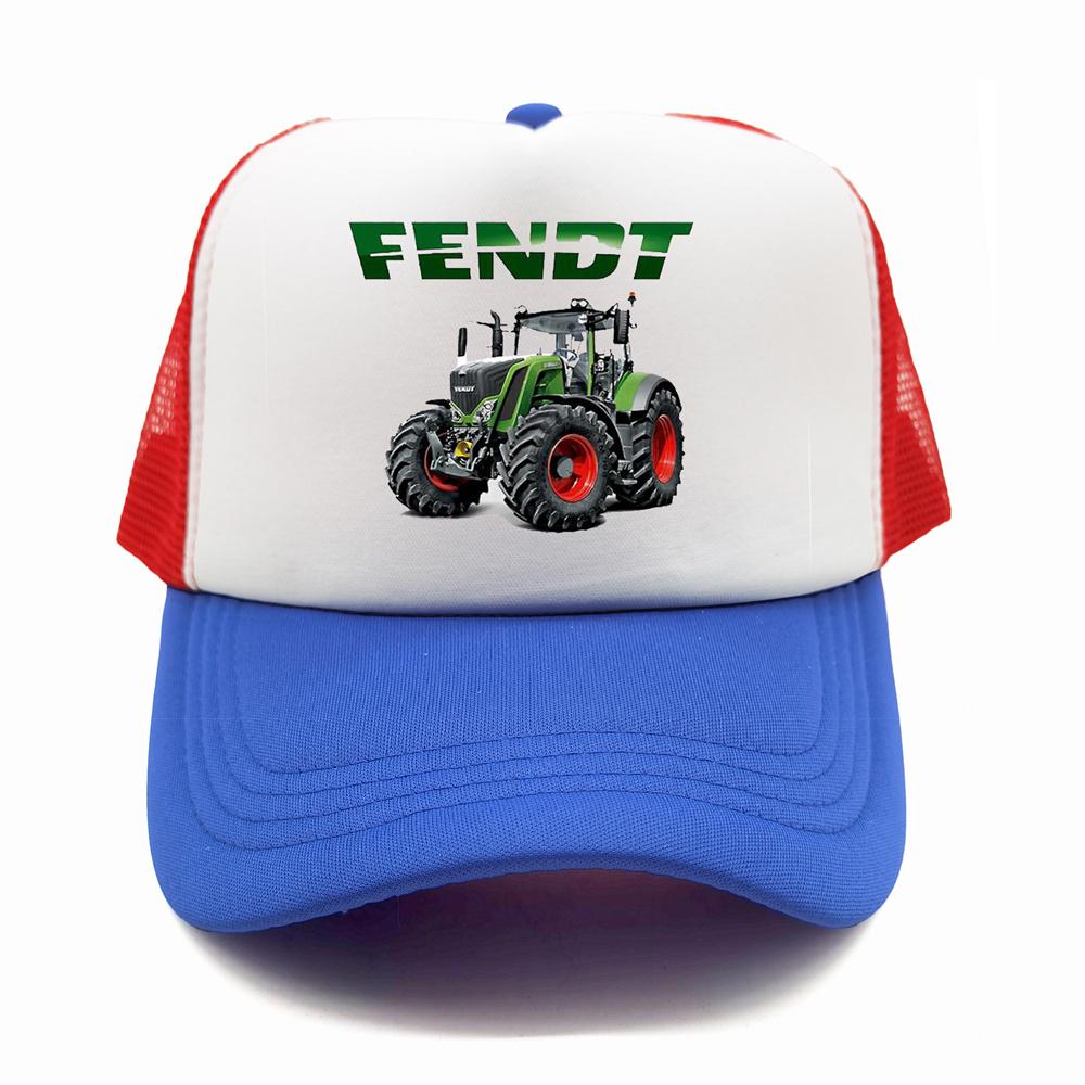 Кепка тракера Fendt Унисекс Смешной Трактор для сельского хозяйства Сельское хозяйство Шляпа Fendt Бейсболка Крутая Летняя Унисекс Сетчатые Кепки