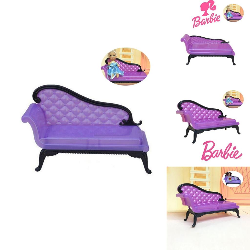Набор диванов для куклы Барби, пластиковые мебельные аксессуары для кукольного домика, игрушка для дома своими руками