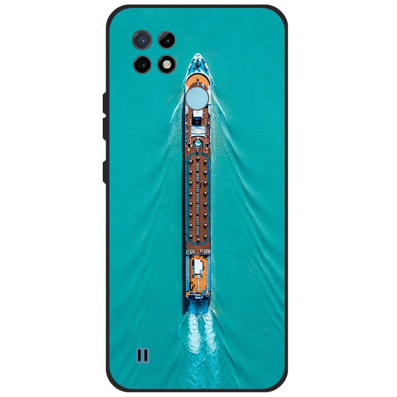 Силиконовый чехол для Realme C21Y C25Y, чехол для телефона OPPO Realme C21Y C25Y 4G, мягкий чехол RMX3261, бампер из ТПУ, 6,5 дюйма