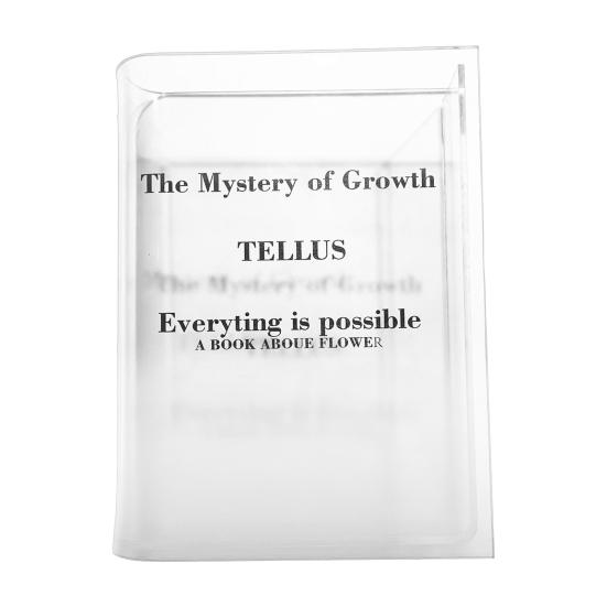 Изысканное прозрачное украшение для стола, многоразовая ваза без деформации, товары для дома, домашний цветок