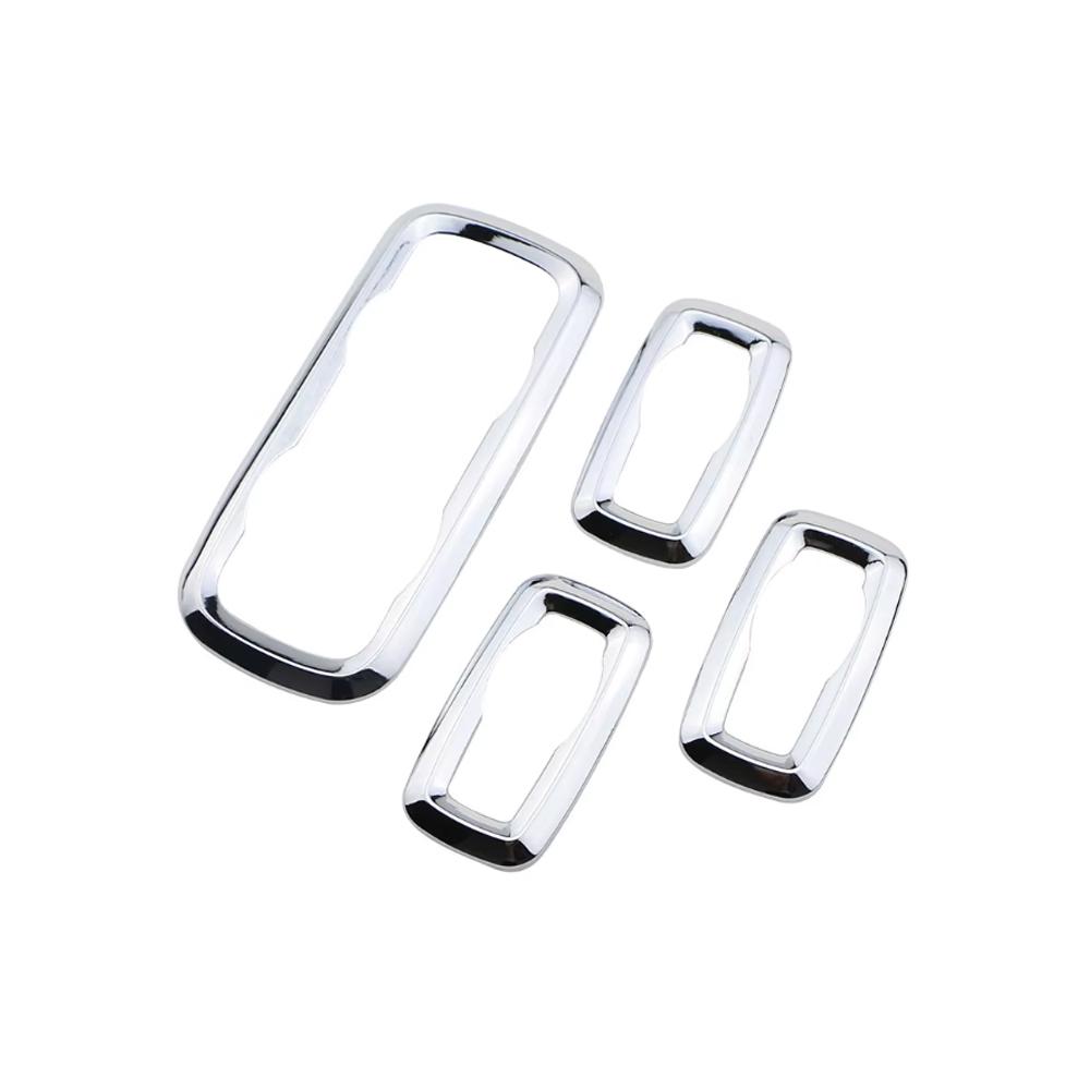 Car Window Lift Switch Decoration Box Panel Cover Sticker Trim Accessories for Ford Ecosport New Fiesta MK7
