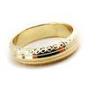 Wedding Band Gold Plated 'Lien d'Amour' Golden - 6 Mm