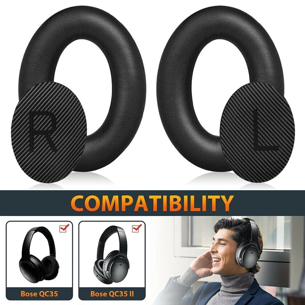 Сменные амбушюры, амбушюры, оголовье для наушников Bose QuietComfort QC 2 15 25 35, амбушюры QC2 QC15 QC25 QC35 SoundTrue