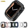 Rugged Cover for Apple Watch Case 44mm 40mm 45mm 41mm 8 Se 6 5 3 iWatch Accessorie TPU Screen Protector Apple Watch Serie Case