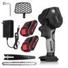 Mini 3000W 6 Inch 88V Electric Chain Saw With 2Pcs Battery Rechargeable Woodworking Pruning Saw One-handed Garden Power Tool