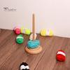 Wooden Yarn Holder Single or Double Yarn Skein Holder Desk Yarn Thread Dispenser Spinner for Crocheting Twirling Yarn Knitting Embroidery Accessory