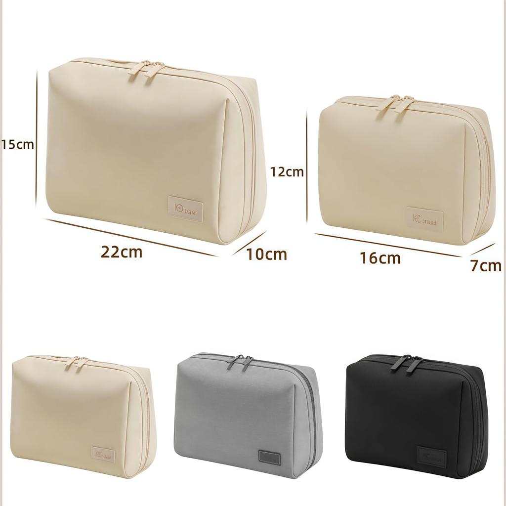 VivaViva Cosmetic Large Waterproof Compact Storage for Travel Unisex Materials Stylish Pouch, Capacity, Freestanding, Lightweight, Eco-Friendly