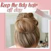 U Shape Hair Finishing Fixer Comb Stretch Invisible Flexible Hair Finishing Fixer Clips for Women