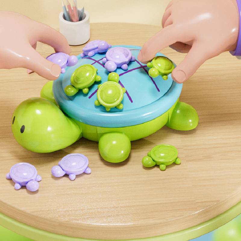 Магнитная игра «Крестики-нолики» Черепаха для детей, развивающая интерактивная игрушка