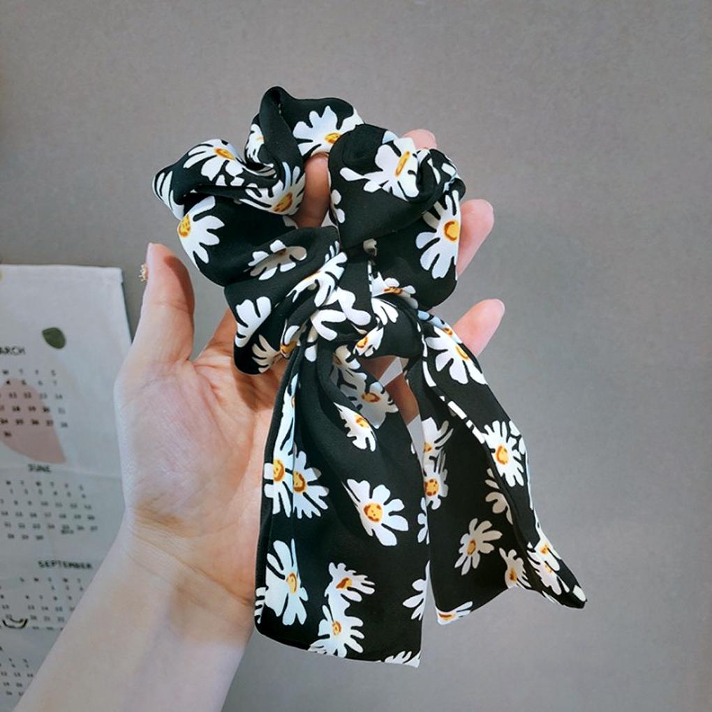 Ретро Цветок Резинка для волос Женская Девичья Эластичная Веревка для головы Скранчи Шарф Держатель для хвостика Головной убор Тип 5