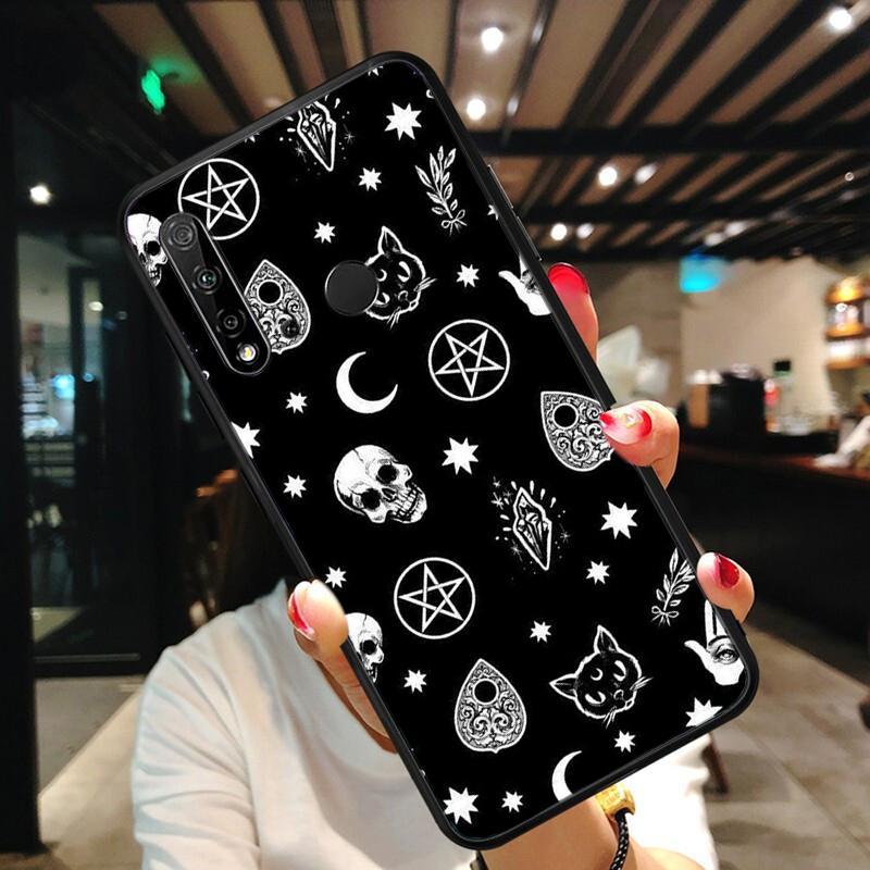 Чехол для телефона Girly Pastel Witch Goth для Huawei P50 Pro P30 P40 Lite P40Pro P20 lite P10 Plus Mate 20 Pro Mate20 X