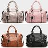 Fashion Women PU Leather Tote Satchel Purse Lady Messenger Handbag Shoulder Bags