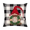 New Christmas Pillow Cover Christmas Polyester Printed Cushion Cover Home Sofa Decorative Pillow Cover