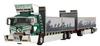 Aoshima Bunka Kyozai Mini Deco NEXT Series 10 Ship Plastic Model Molded Color Co., Ltd. (AOSHIMA) 1/64 No. Couple's (Full Trailer) Kit,