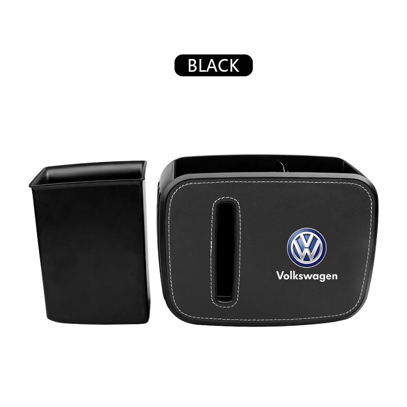 Car Seat Trash Can with Paper Box Pressing Type Trash Car Accessories For Volkswagen Bora 1J2 1K2 16