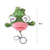 Toy Backpack Pendant Stuffed Animals Plush Keychain Stuffed Toys Big Mouth Frog Doll Plush Keyring