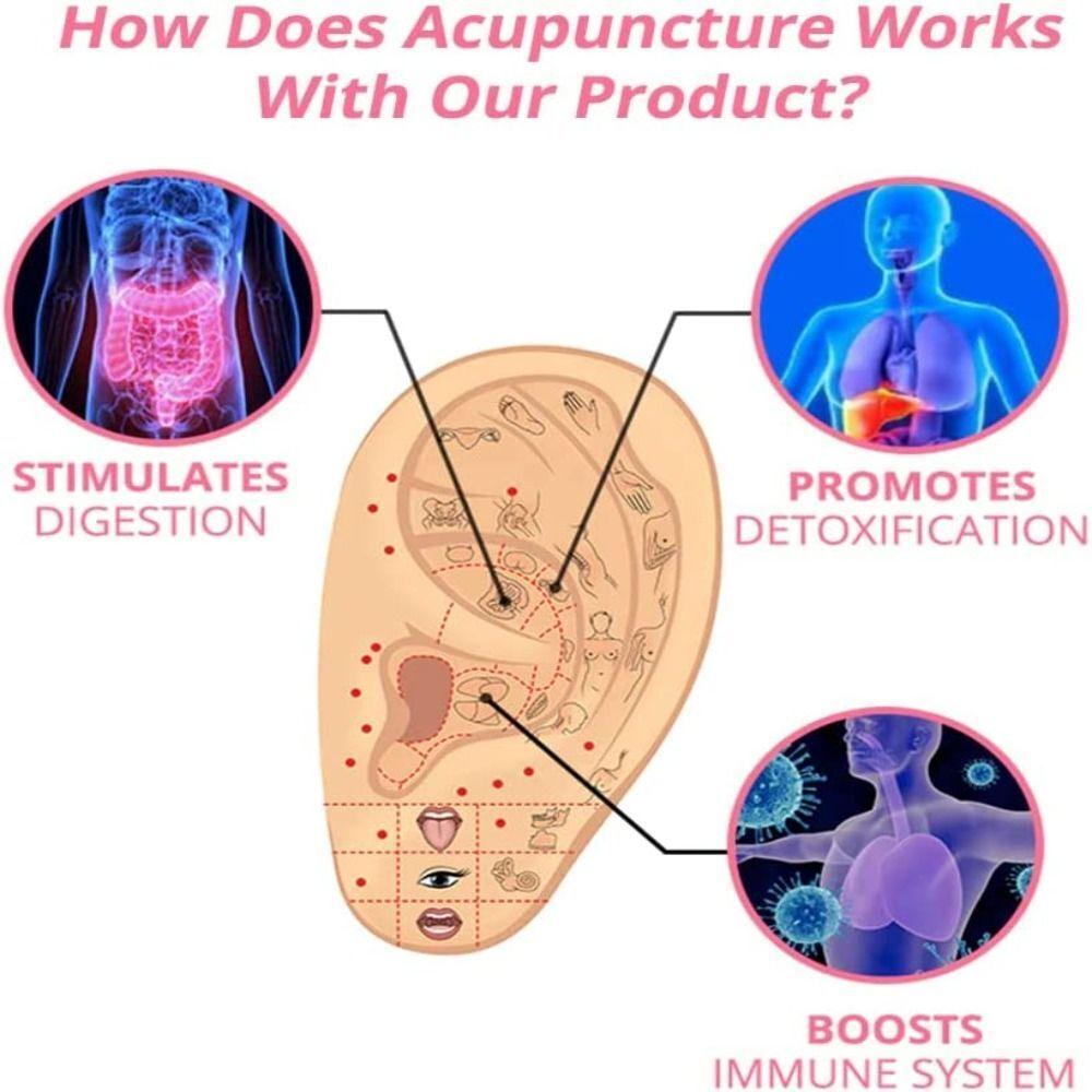 2 шт. черные германиевые серьги для лимфвитационной магнетерапии, эффективные серьги для акупунктуры, женские серьги