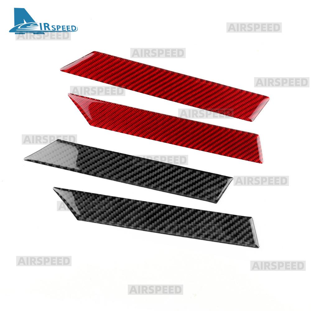 Real Soft Carbon Fiber Sticker For Renault Clio 5 MK5 2020 2021 2022 2023 2024 2025 LHD RHD Car A-pillar Decor Strip Trim