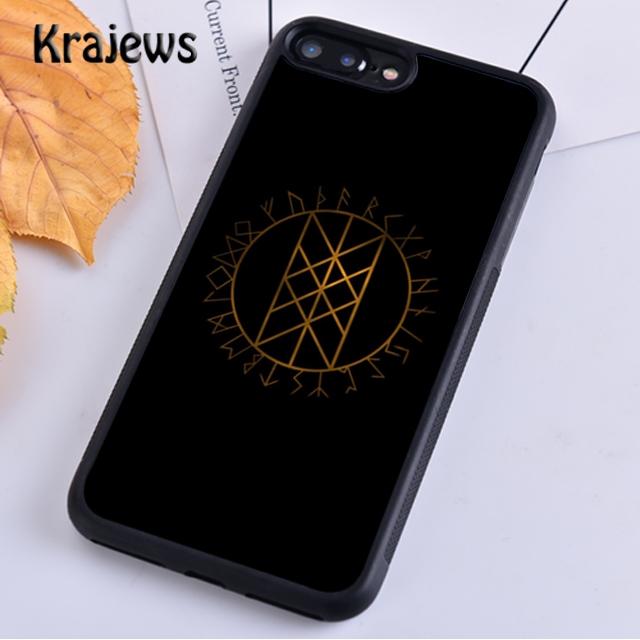 Чехол для телефона Krajews Viking Vegvisir Odin Nordic для iPhone 14 5 SE 6s 7 8 plus XR XS 11 12 13 pro max Samsung S21 S22ultra