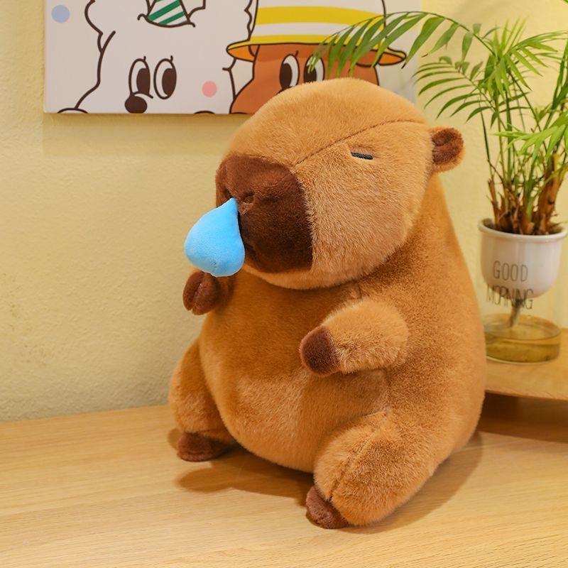 Capibara Bracelet Capybara Snaps Plush Toy Birthday Gift Arms Clasp Doll Hairy Snaps