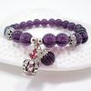Amethyst Agate Bracelet Ladies Crown Bracelet Pendant Bracelet Diy Jewelry Accessories Jewelry