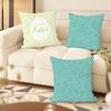 Happy Easter Cushion Cover Soft Short Plush Pillow Cover Smooth Cozy Texture Aesthetic Cushion Case Home Decor
