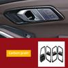 4Pcs Car Door Inner Handle Bowl Cover Decoration Suitable For BMW 3 Series G20 G21 G28 318i 320i 325i 330i 340i 2019 2020 2021