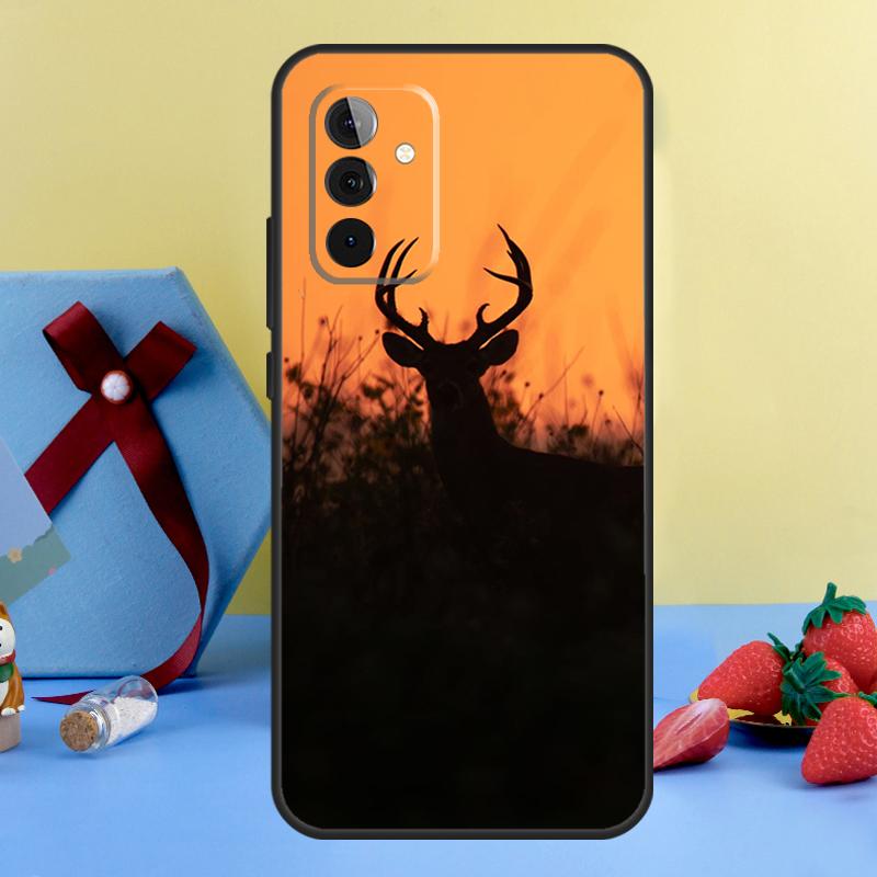 Deer Hunting Camo Case For Samsung Galaxy A26 A16 A36 A56 A15 A35 A55 A14 A34 A54 A12 A32 A52 A13 A33 A53 A17