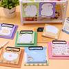 1pc Planner Stickers Office Stationery Notepad Paper Work Planner Memo Pads with Clipboard Sticky Notes Message Note