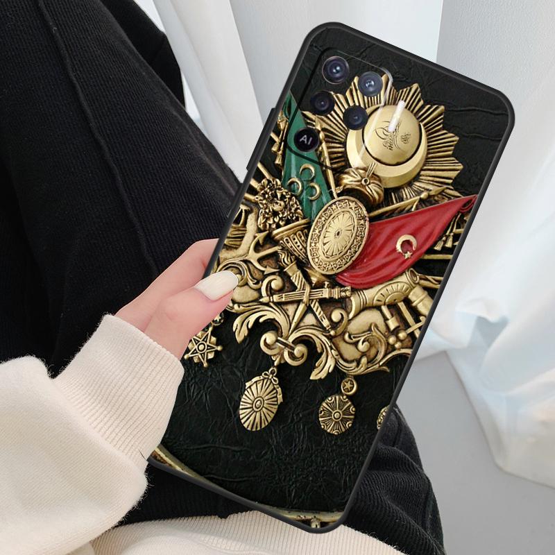 Чехол для телефона с гербом Османской империи для OPPO A5 A9 2020 A31 A53 A53S A1K A15 A16 A52 A72 A83 A91 A93 A54 A74 A94