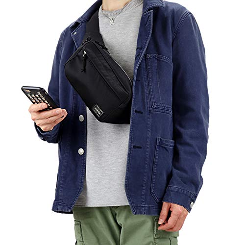 Сумка Yoshida Denim Body Bag Front Bag Waist Bag [Porter] denim-892-15104 (черный)