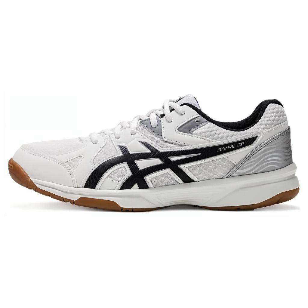 Asics Rivre Cf Minimalist Comfortable Low-Top Badminton Shoes Unisex Shoes White Black 1073A072-100
