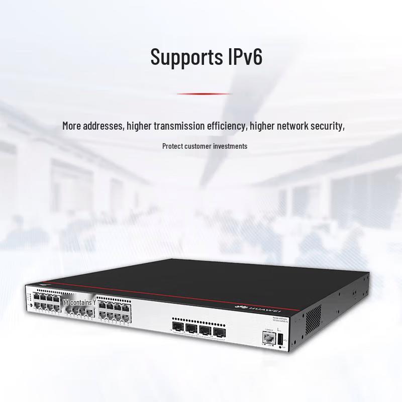Huawei Kunling 24-Port L3 Managed PoE Network Switch