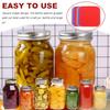 Rubber Bottle Opening Mat 6 Pcs Opener Gripper Pad Grips Jar For Lid Pads Bottles S2P1