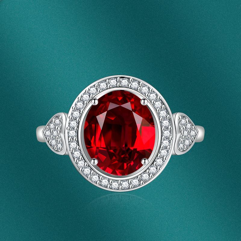 BELLA BOX Кольца изменяемого размера с открытием сердца для женщин, циркон, помолвка, изысканные ювелирные изделия, подарок