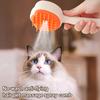 Cat Steam Brush for Shedding 3-in-1 Steamy Cat Brush with Tank Rechargeable Pet Spray Hair Removal Comb for Cats Dogs