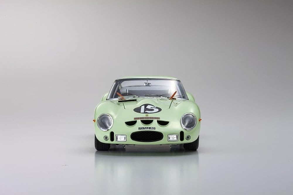 Kyosho Original Scale Scale Ferrari 250GTO 1962 Goodwood Finished Product KS08438C 1/18 #15 (Light Green)