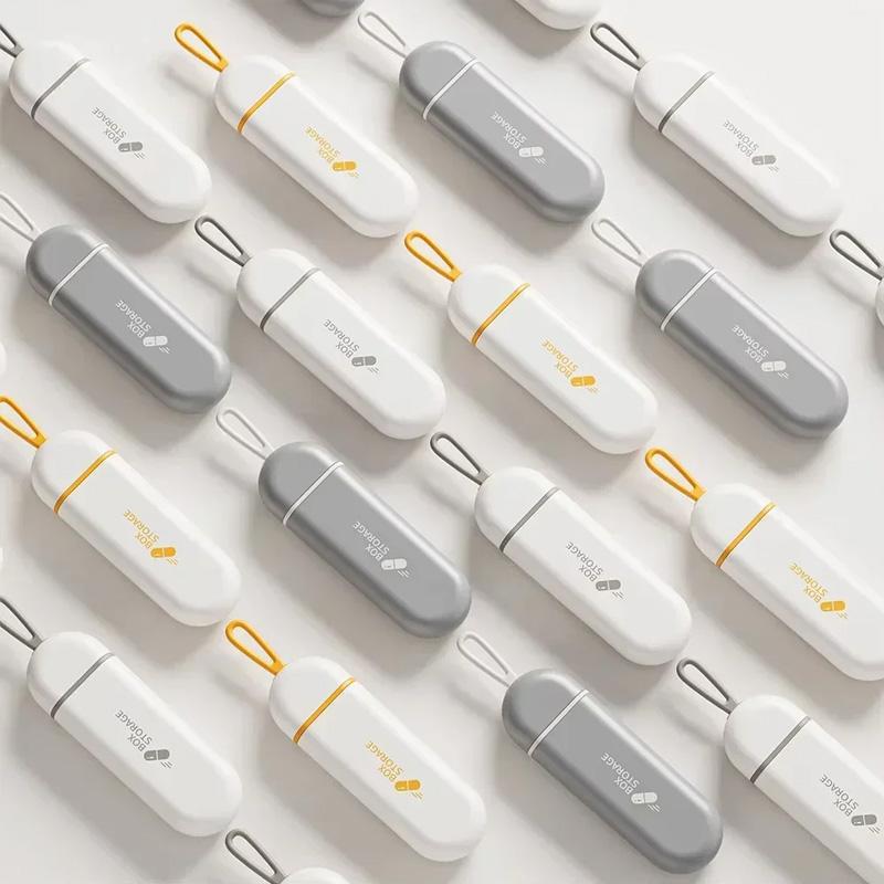 1 шт органайзер для лекарств аккуратный и опрятный дорожный портативный медицинский прочный контейнер для таблеток ежедневная таблетка