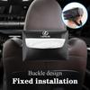 QDDY3 PU Leather Car Tissue Box Facial Tissue Storage Bag For Lexus FSPORT LBX NX RX 350h 450h ES UX 300e GS IS LS LX CT LC RC GX460