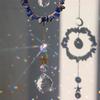 Rainbow Crystal Angel Chakra Sun Catchers Car Charm Pendant Wall Window Door Wind Chimes Hanging Ornaments Room Home Decor