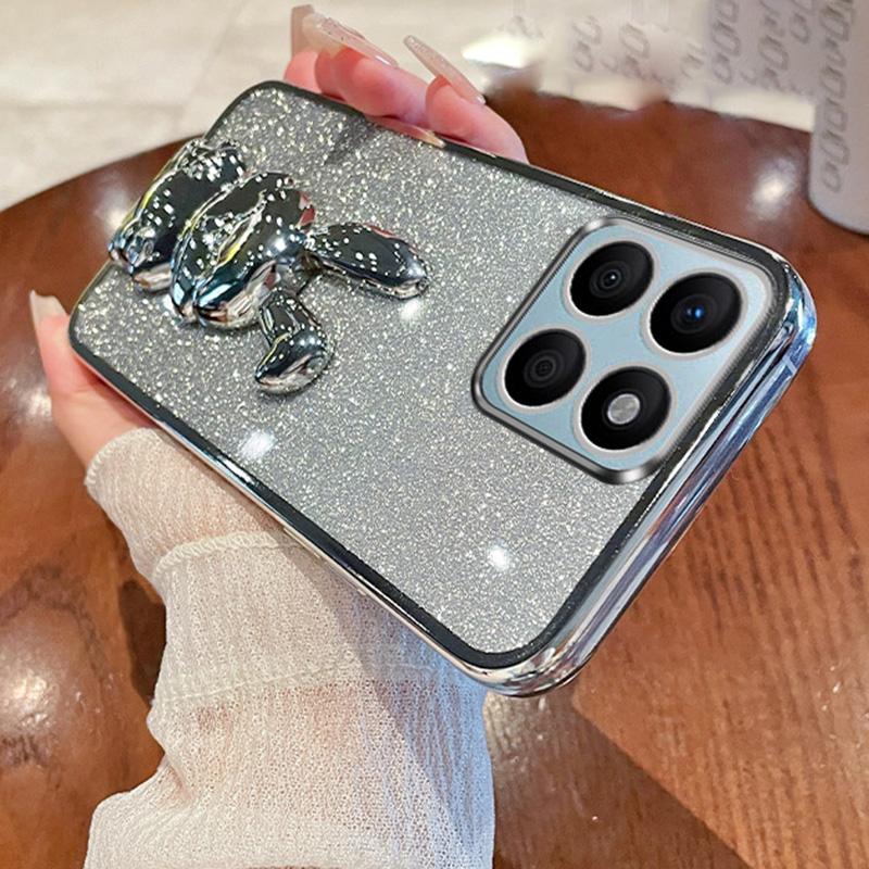 For Honor X8b 4G Kickstand Case Cute Rabbit Shockproof Slim Phone Cover