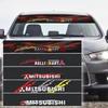 Rvsh5 Светоотражающая наклейка на лобовое стекло автомобиля Наклейки на заднее стекло Для Ralliart ASX Lancer Cordia Pajero L200 EVO Triton Colt