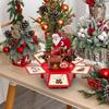 3D Pop-Up Christmas Cards with Envelope Folded Holiday Greeting Cards Cute Santa Claus Gift Card for Friends Children Family
