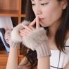20201Pair Warmer Fingerless Gloves Women Winter Warm Gloves Hand Wrist Women Mitten Gloves