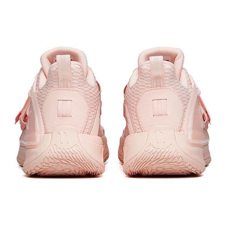 Anta Баскетбольные кроссовки Water Flower 2 Thompson KT с нескользящей подошвой и износостойкостью, мужские баскетбольные кроссовки Cherry-Blossom-Pink 112021602S-1