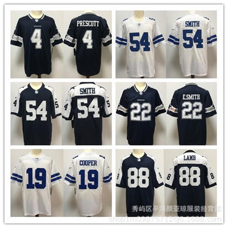 Mens NFL Dallas Cowboys Embroidered Jersey Rugby Style Football Uniform Top Fans Casual Wear