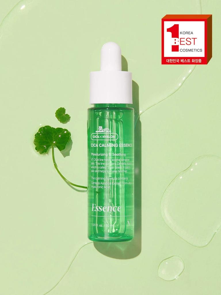 VT Cosmetics Cica Calming Essence 30ml Soothing Hydrating Care for Sensitive Skin