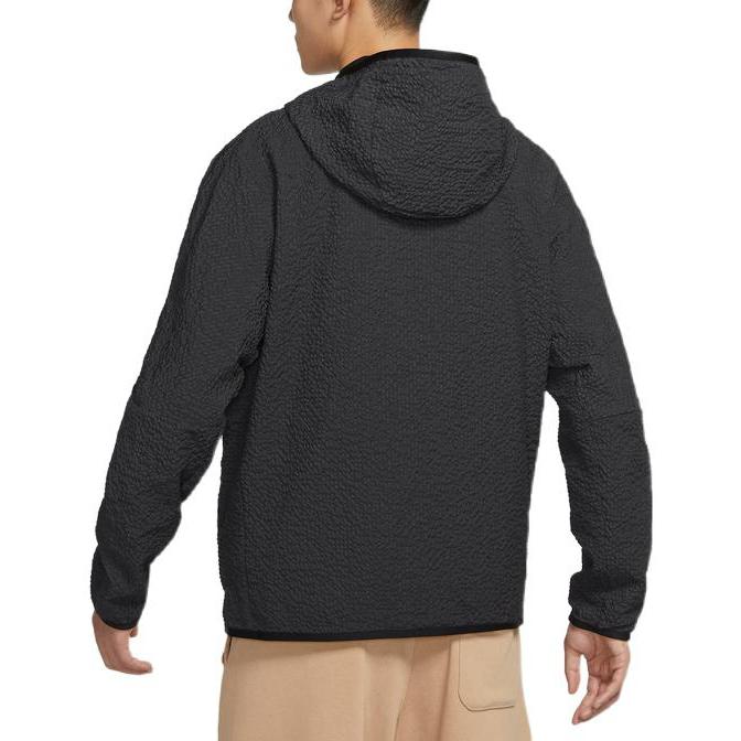 Nike Куртки Мужские Черные С Капюшоном Умеренные Другие DQ4323-010
